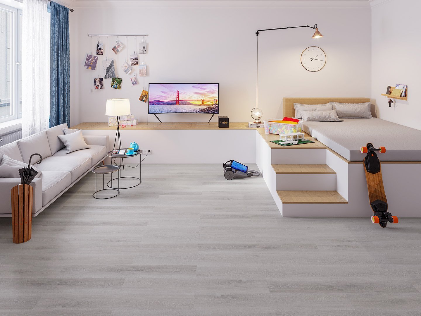 Eksklusivt gulv i klikkvinyl - Rigid - Bilde 34