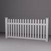 VICTORIA PVC Stakittgjerde (200x90)