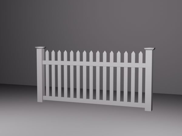 VICTORIA PVC Stakittgjerde (200x90)