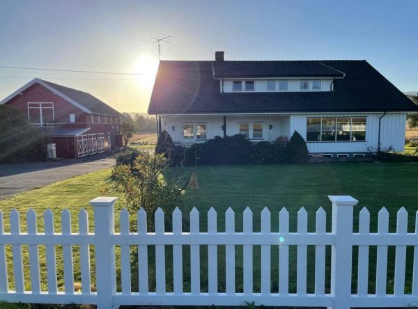 VICTORIA PVC Stakittgjerde (200x90) - Bilde 6