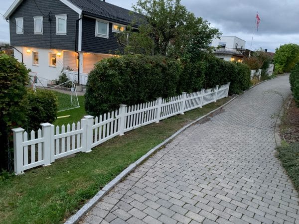 VICTORIA PVC Stakittgjerde (200x90) - Bilde 7