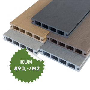 Terrassebord i kompositt - Tecnodeck One kompositt 3 m