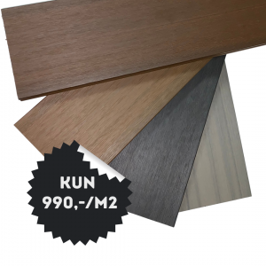 Terrassebord i kompositt - Tecnodeck Skin kompositt 3 m