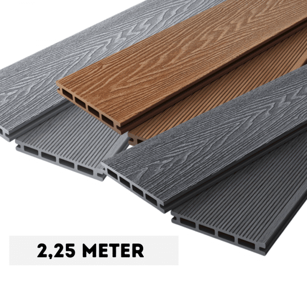 Standard wPro - kompositt terrassebord - 2,25 m